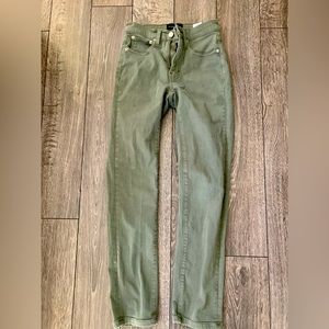 Lucky Brand jeans, high waisted straight 00